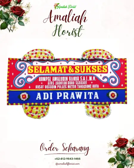 Papan Bunga Ucapan Selamat Balikpapan Tengah