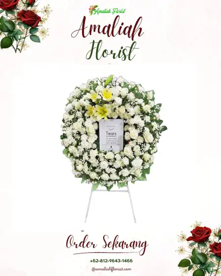 Krans Bunga Duka Balikpapan Tengah